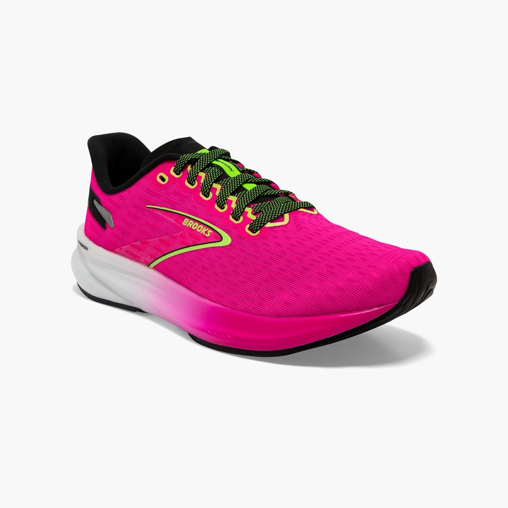 Chaussure d'Athlétisme Brooks Hyperion Speed Corail Noir Femme | GZA-2582460